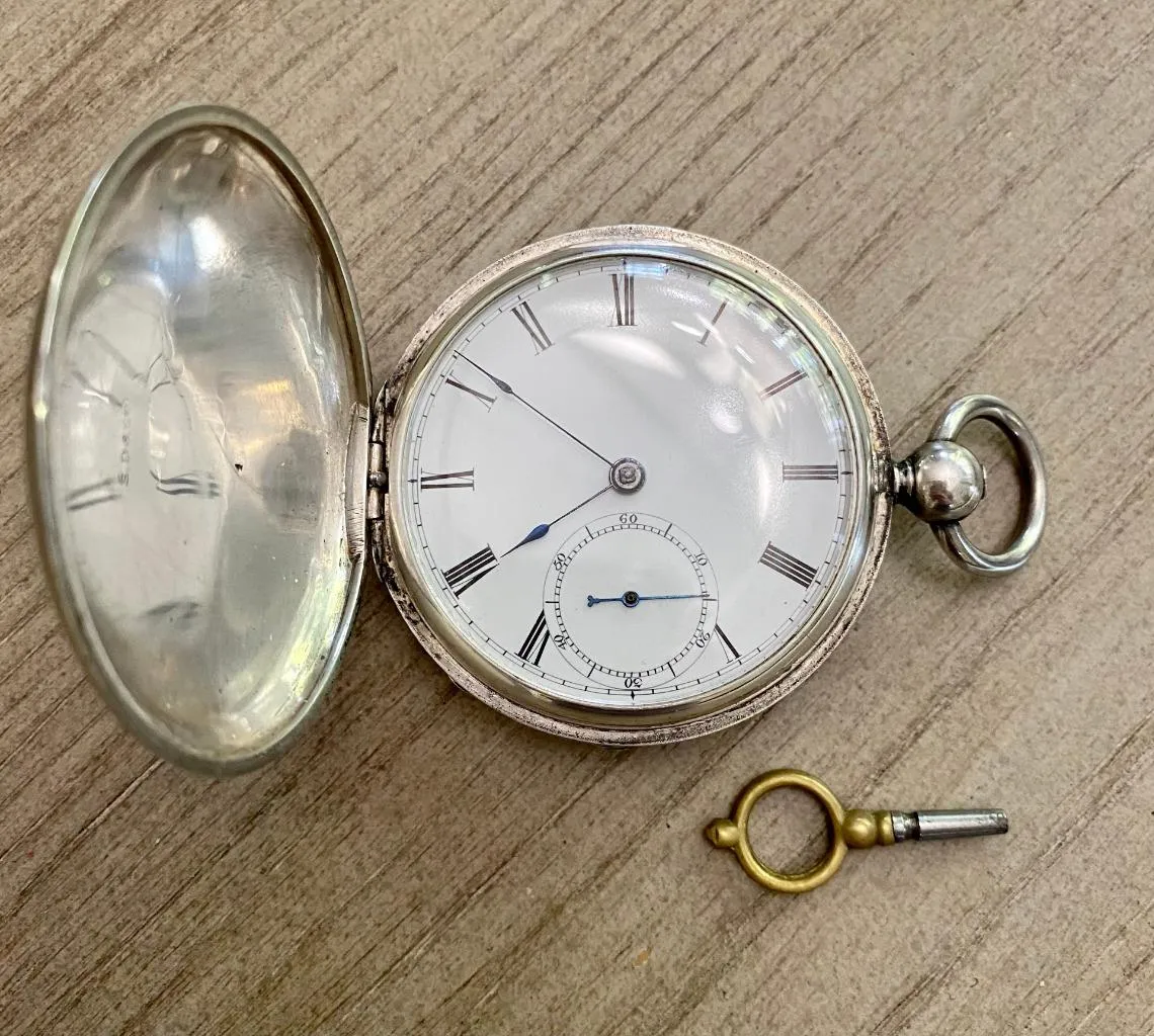 1863 American Watch Co. / Waltham Civil War 18 Size Pocket Watch - Same Model Given to Abraham Lincoln