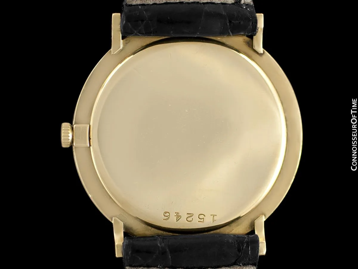1960's Audemars Piguet Vintage Mens Modernist Cal. 1003 Ultra Thin Watch - 18K Gold