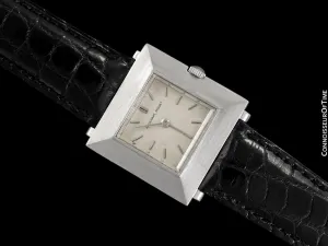1960's Audemars Piguet Vintage Mens Unisex Modernist Cal. 2003 Ultra Thin Watch - 18K White Gold