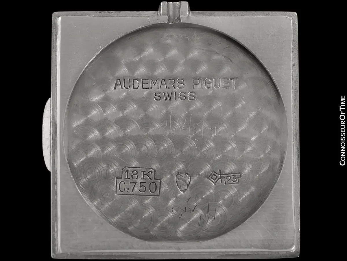 1960's Audemars Piguet Vintage Mens Unisex Modernist Cal. 2003 Ultra Thin Watch - 18K White Gold