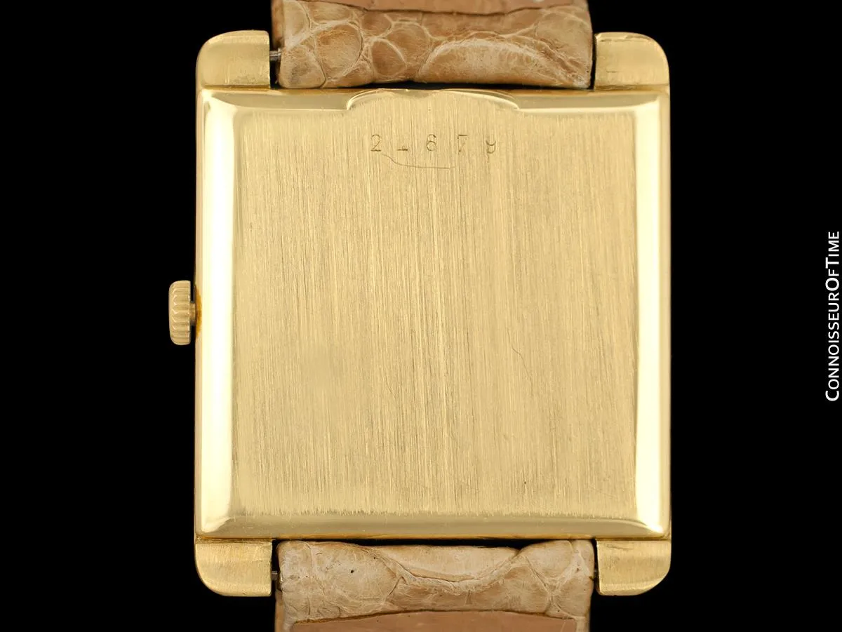 1963 Audemars Piguet "Extra-Flat" Vintage Mens Midsize Watch - 18K Gold