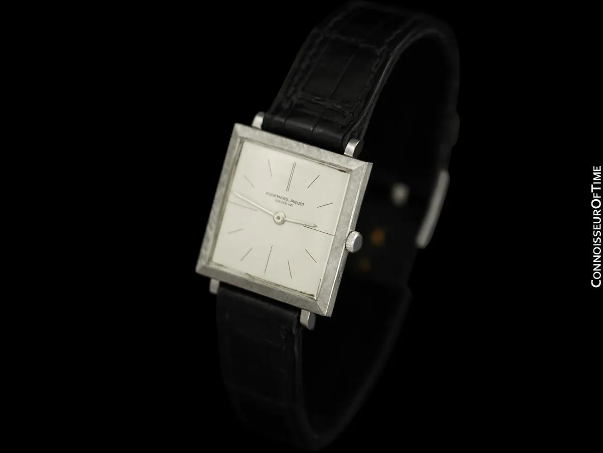 1966 Audemars Piguet Vintage Mens Cal. 2003 Ultra Thin 18K White Gold Watch - Extract & Box