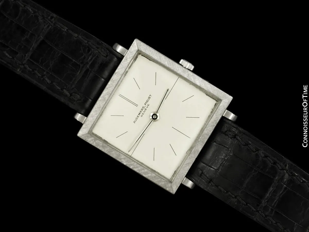 1966 Audemars Piguet Vintage Mens Cal. 2003 Ultra Thin 18K White Gold Watch - Extract & Box