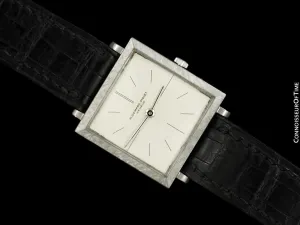 1966 Audemars Piguet Vintage Mens Cal. 2003 Ultra Thin 18K White Gold Watch - Extract & Box