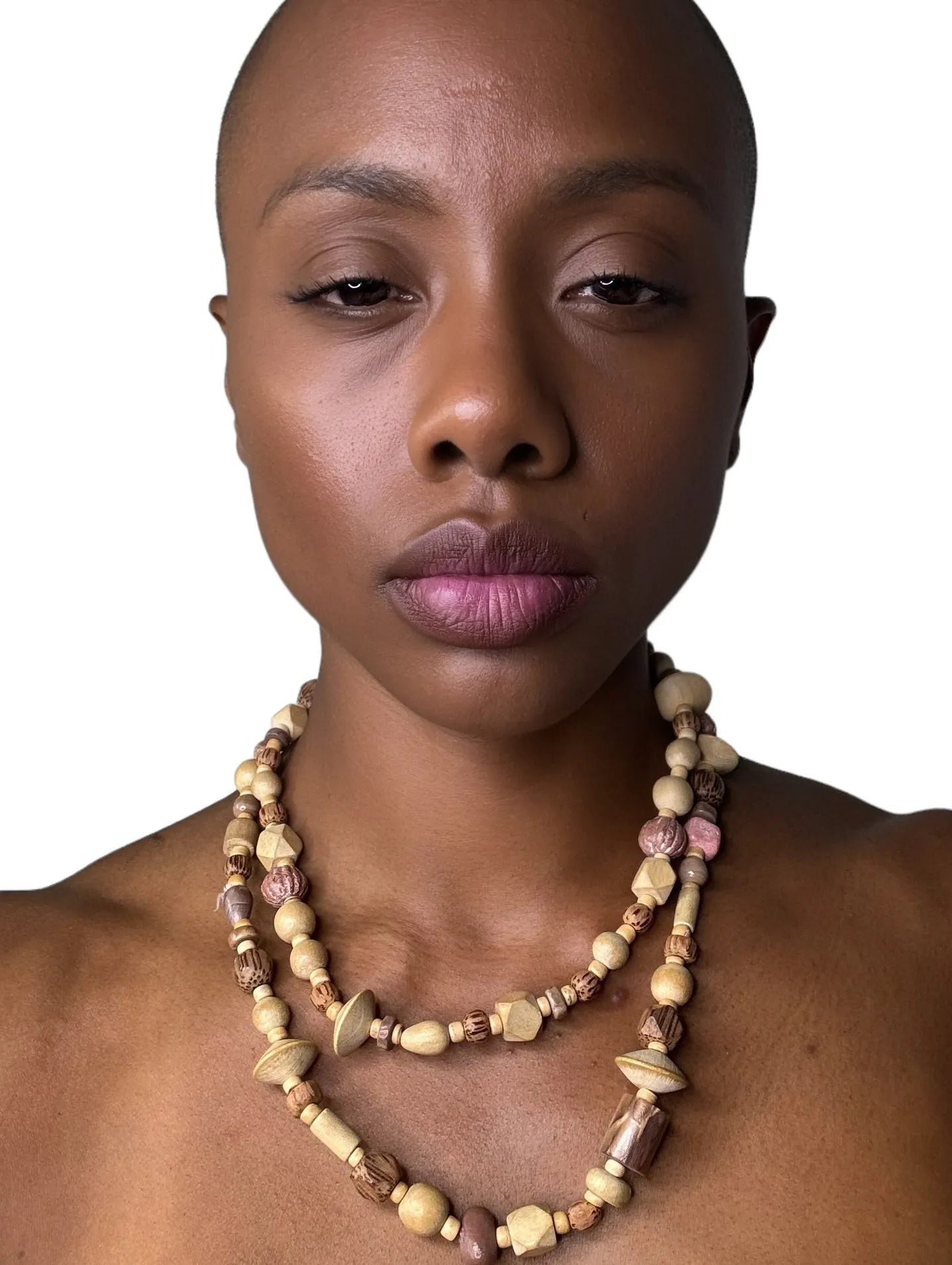 1970s Wooden Necklaces