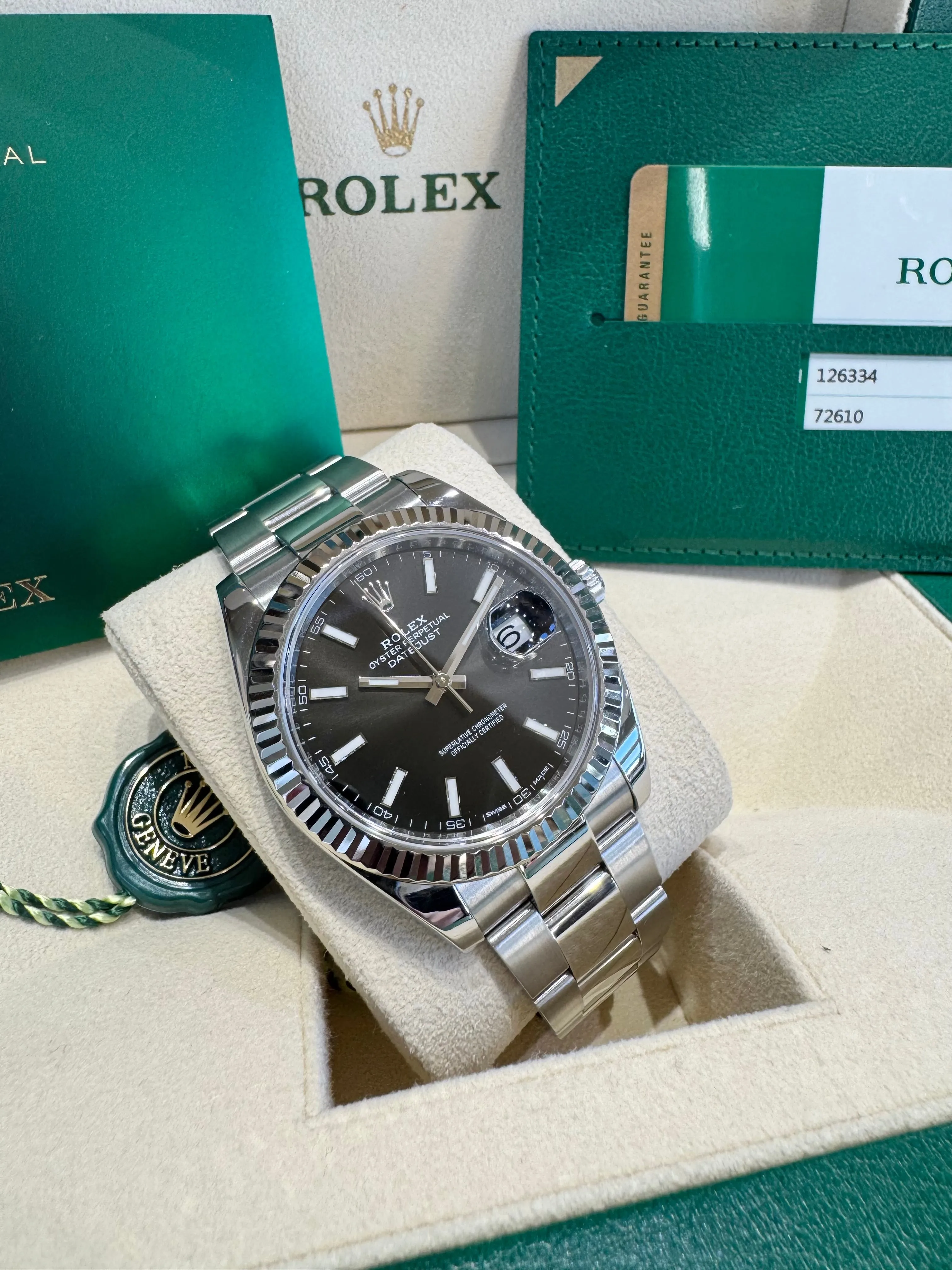 2019 Rolex Datejust 41 126334