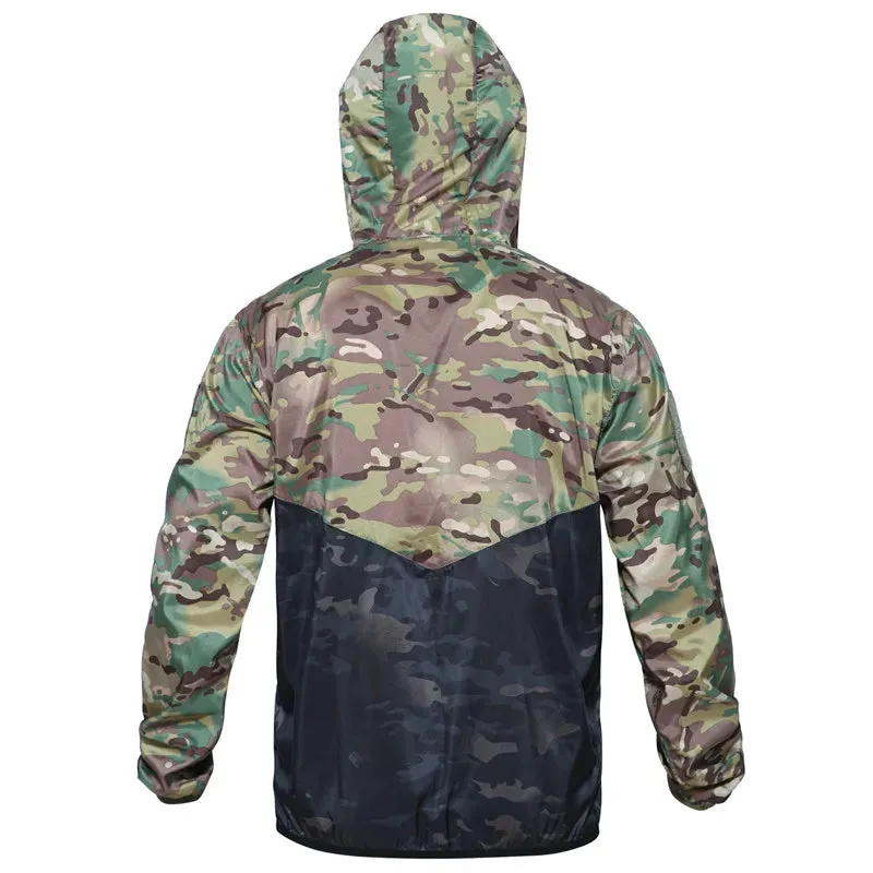 2022 New Thin Army Military Jackets Lightweight Quick Dry Windbreaker Jacket Summer Waterproof Tactical Skin Jacket Raincoat Men