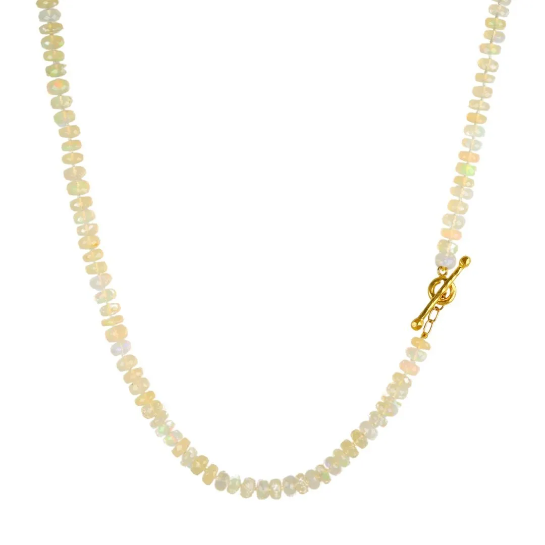 22K Ethiopian Opal Beaded Strand