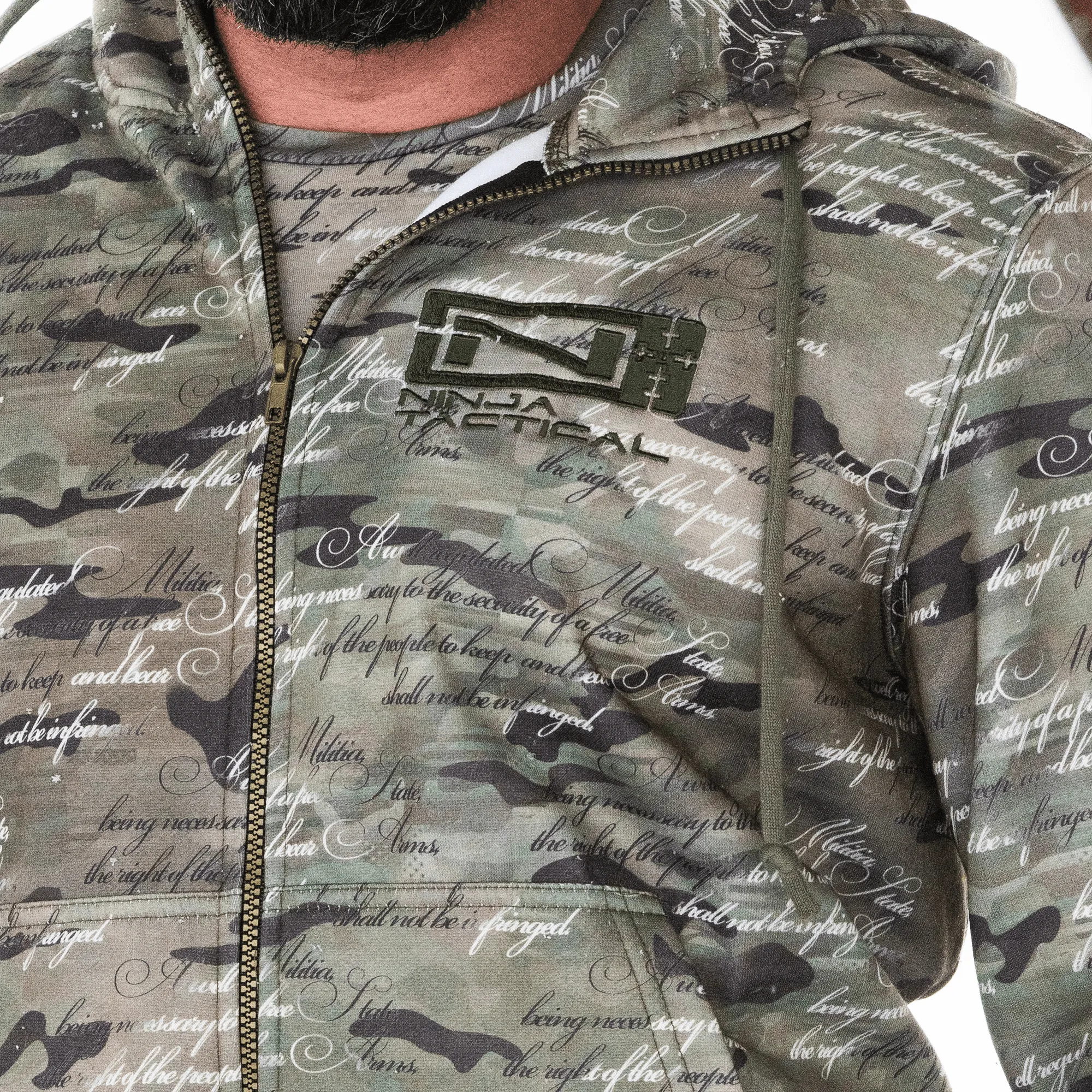 2nd Amendment Camo Hoodie 1.0