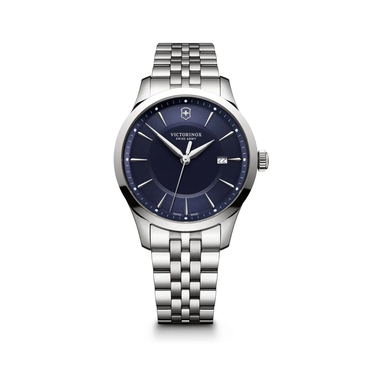 40mm Steel Alliance with Blue Dial