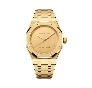 A&P Luxury Watches Royal Oak Selfwinding 15550BA.OO.1356BA.02 '1017 ALYX 9SM' Yellow Gold Limited Edition