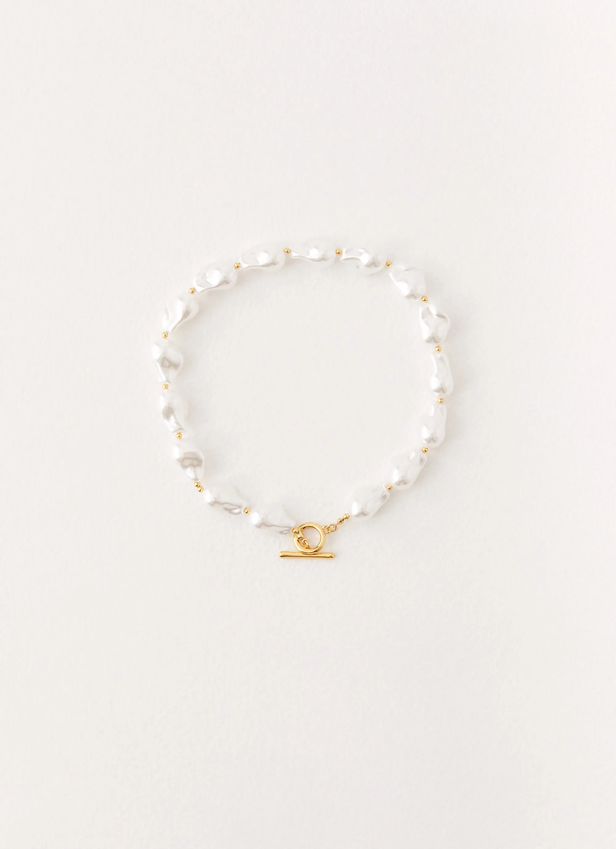 Angelie Necklace - Pearl