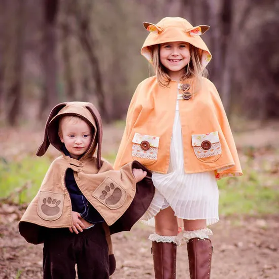 Animal CAPE/CLOAK Add-on Sewing Pattern ~ both Adult and Child sizes available