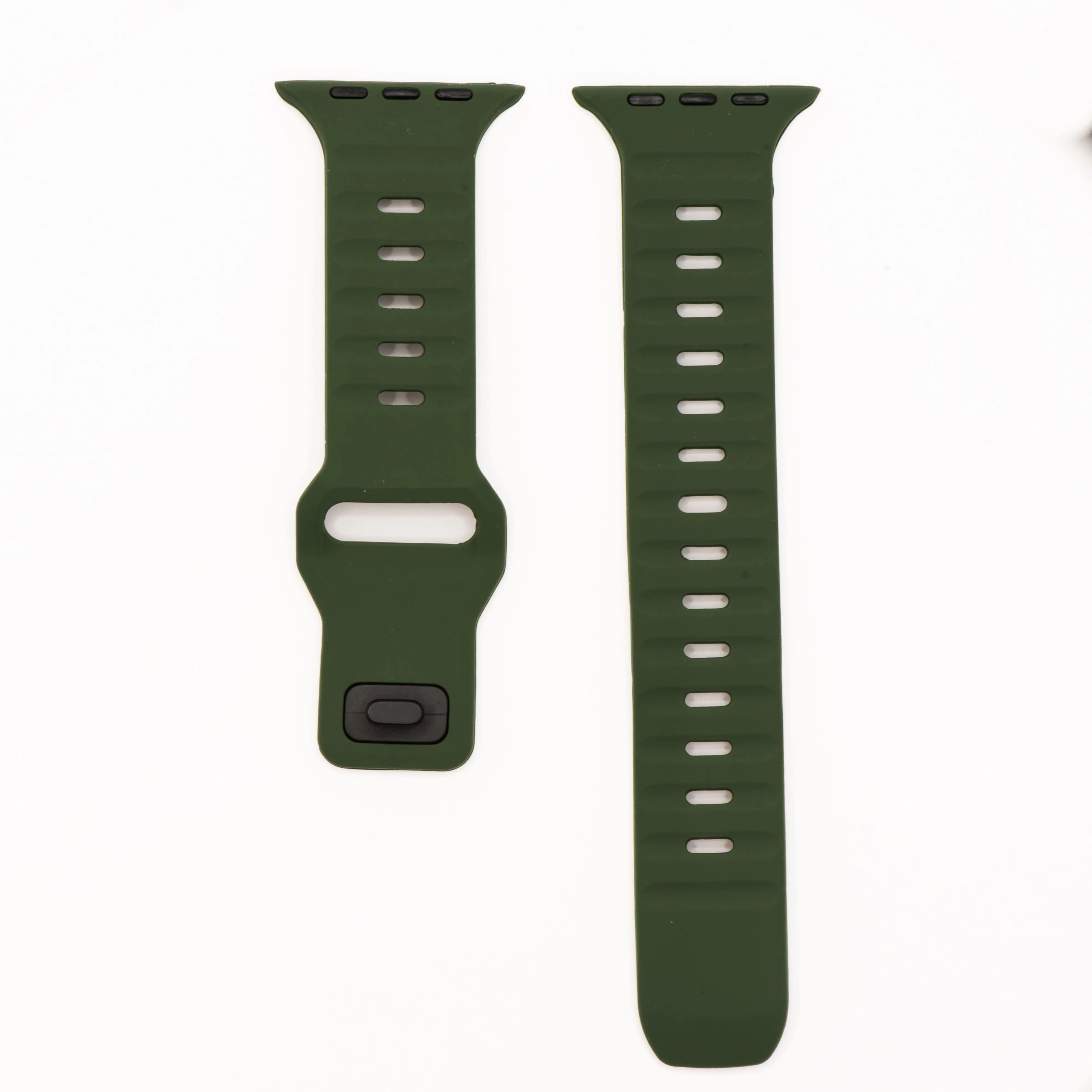 Apple Band - Silicone Groove - Green
