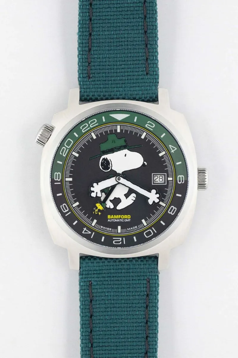 BAMFORD ⨉ Peanuts Snoopy 'Beagle Scout' GMT Limited Edition