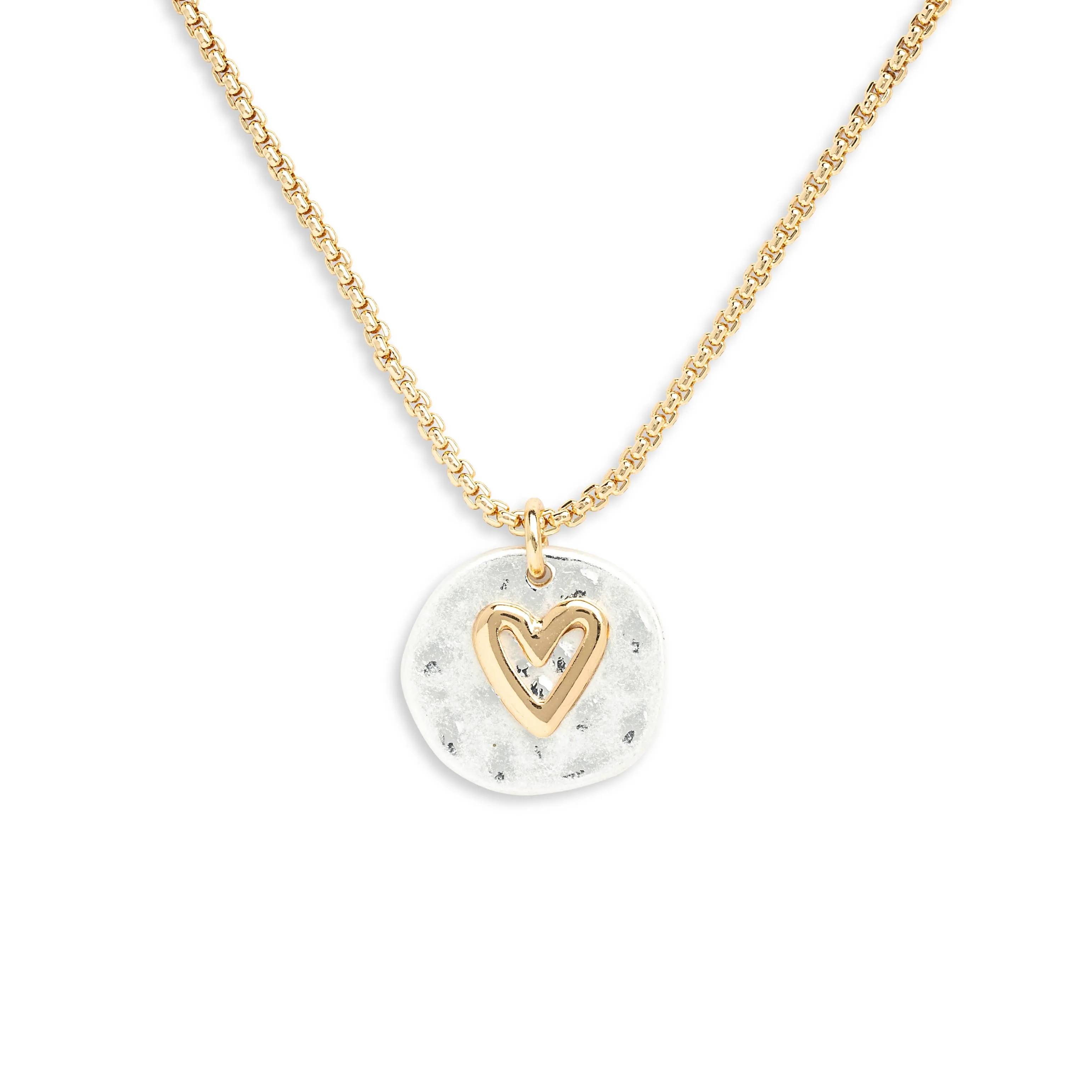 Beaded Love Necklace - Champagne
