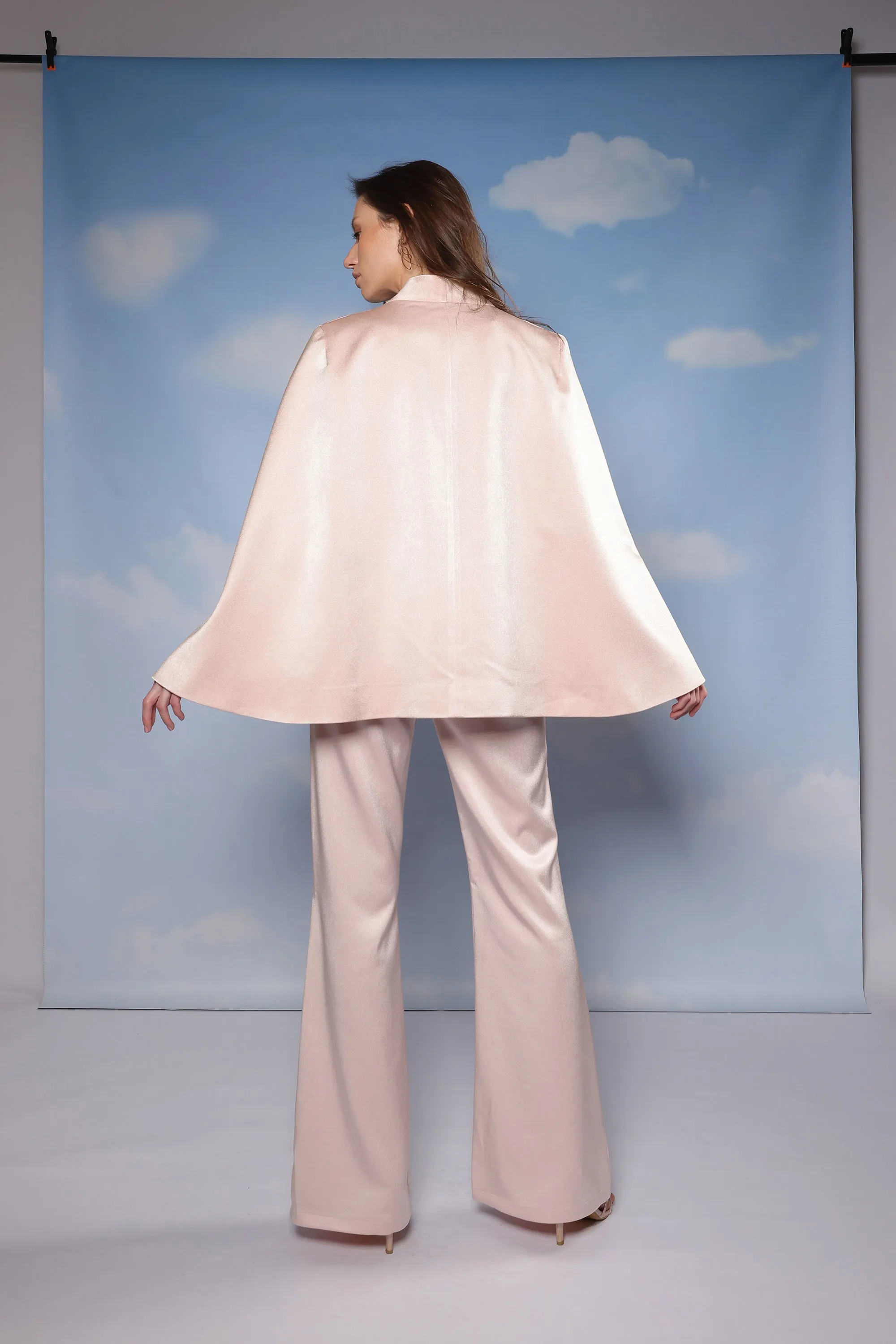 Blazer Cape - Pink