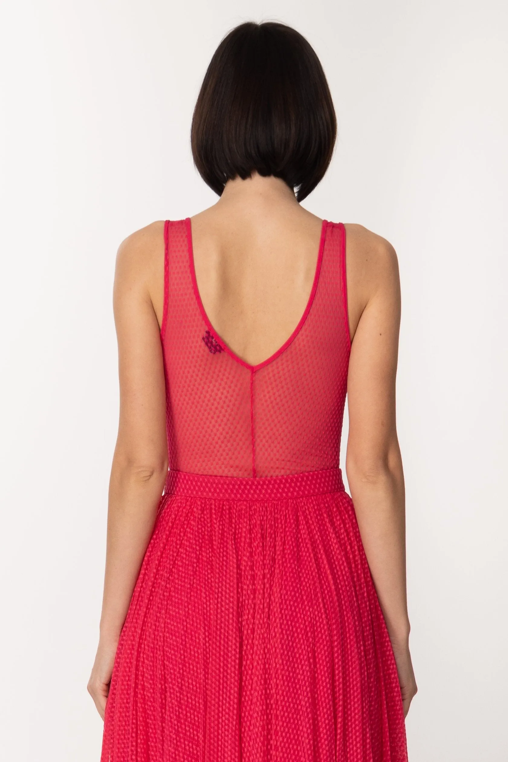 Body In Tulle Effetto Bustier