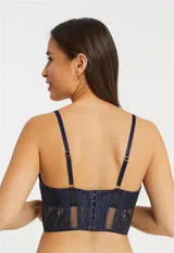 Botanical Cropped Bustier Empire