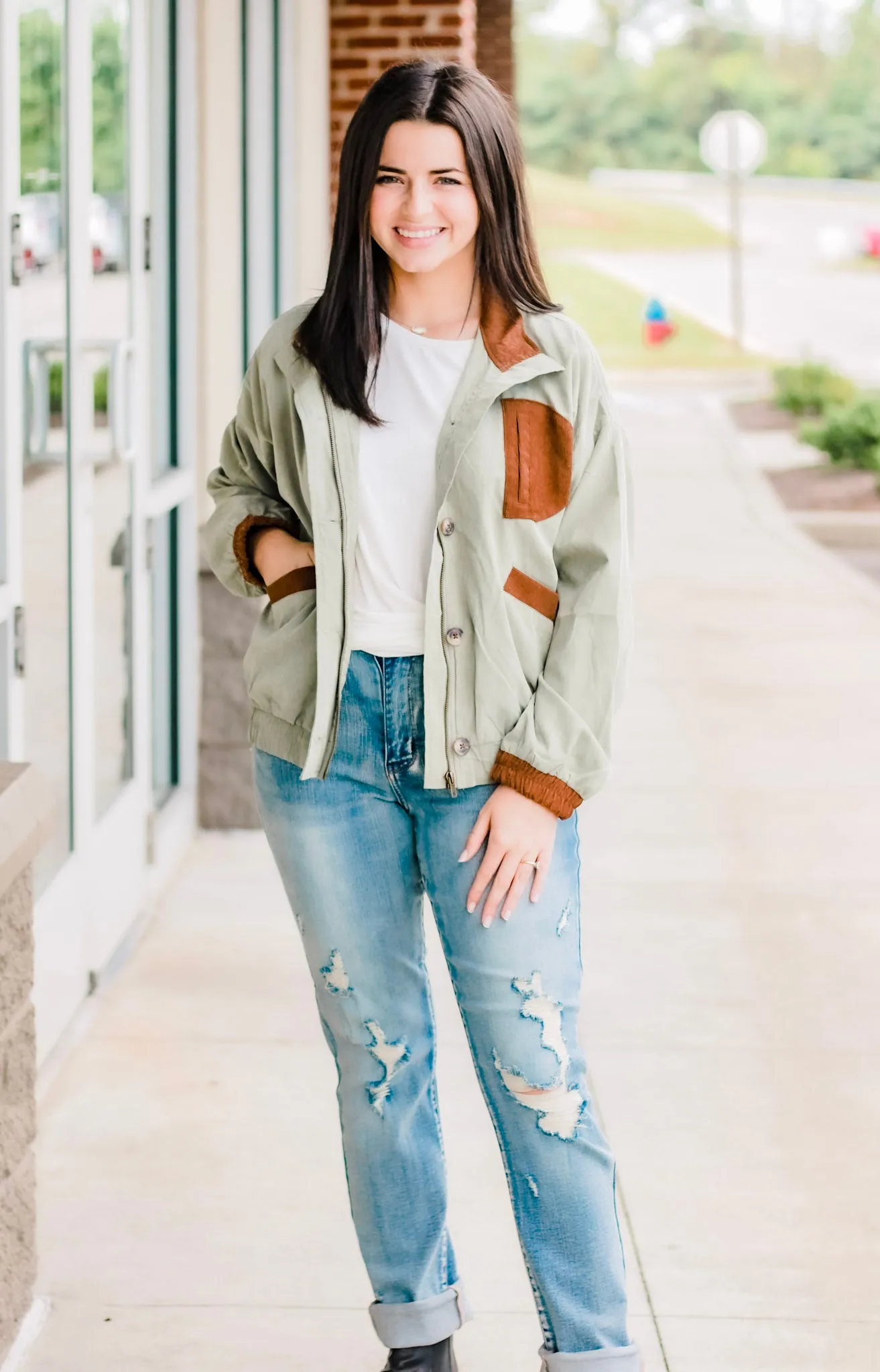 Bringing in the Best Olive Jacket