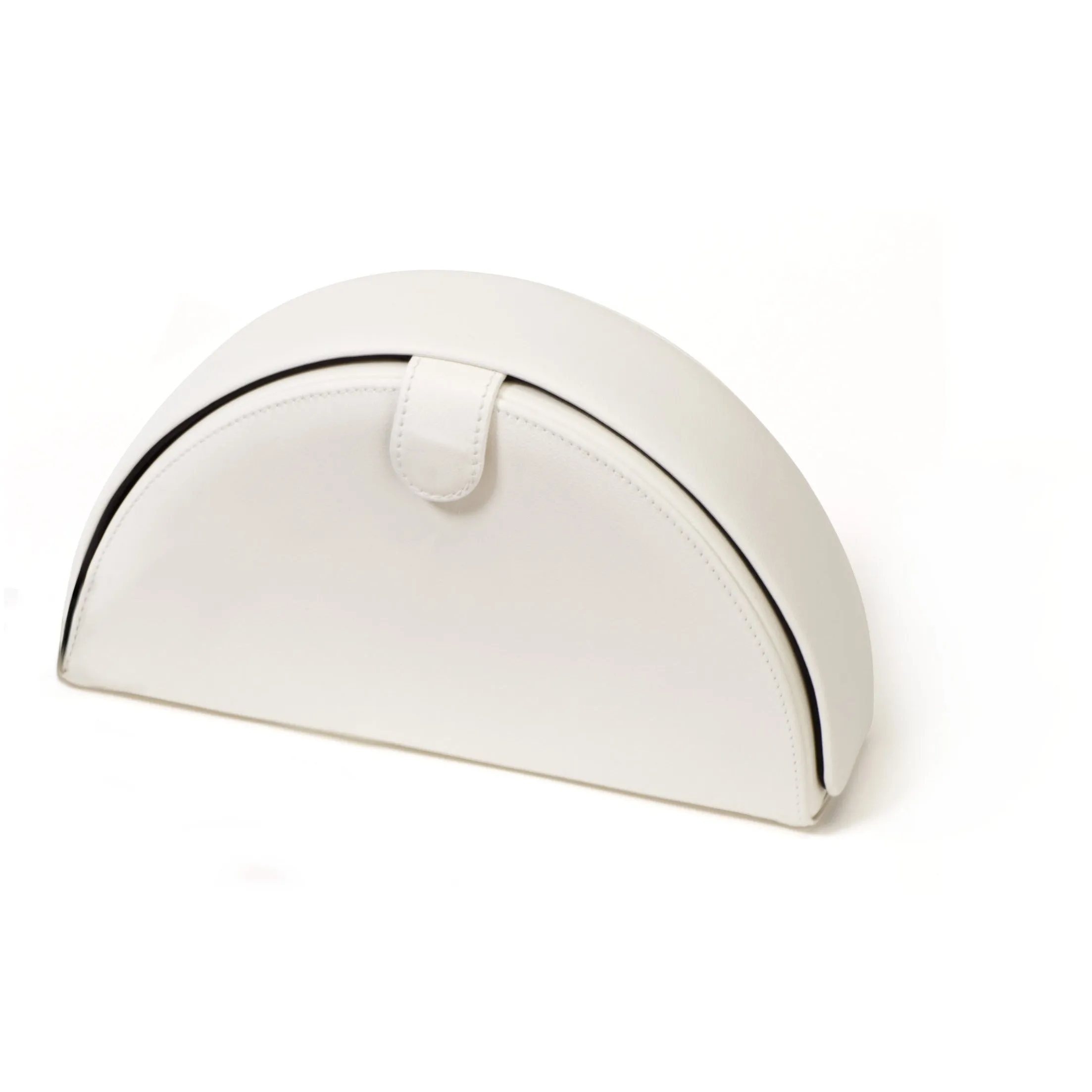 BUBEN & ZÖRWEG Venice Deluxe Jewelry Travel Case In Ivory