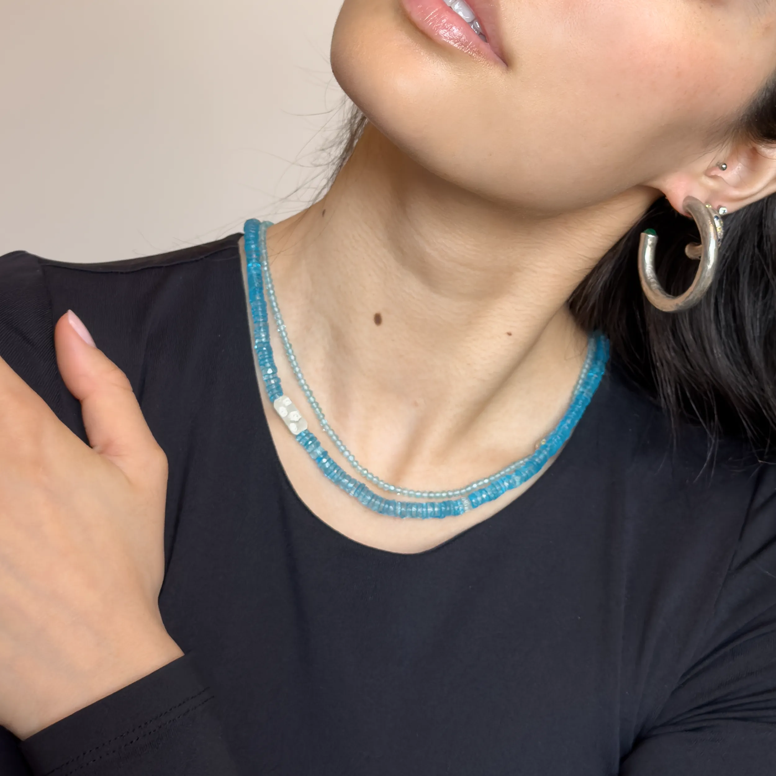 Burch Constellation Necklace, Labradorite