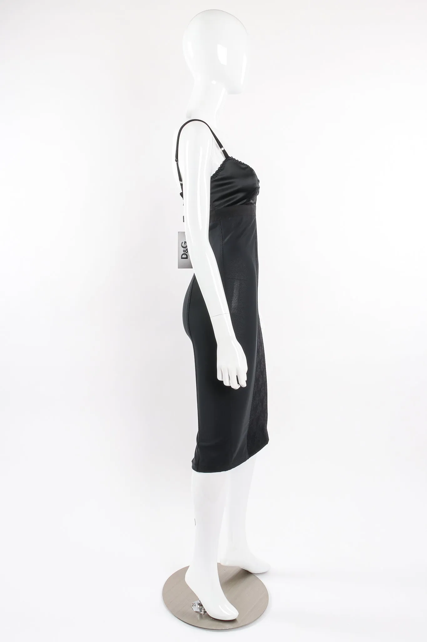 Bustier Midi Slip Dress