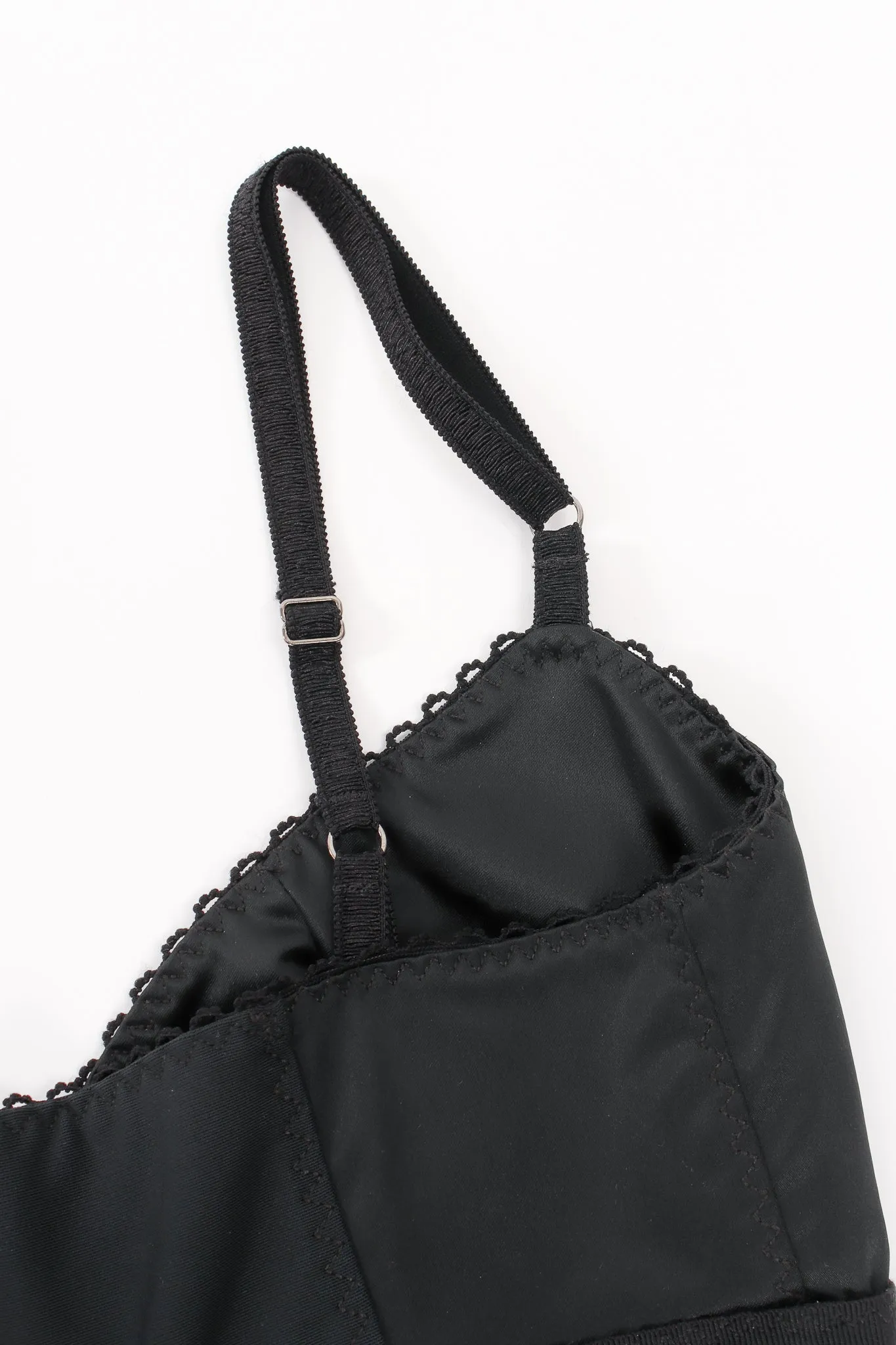 Bustier Midi Slip Dress