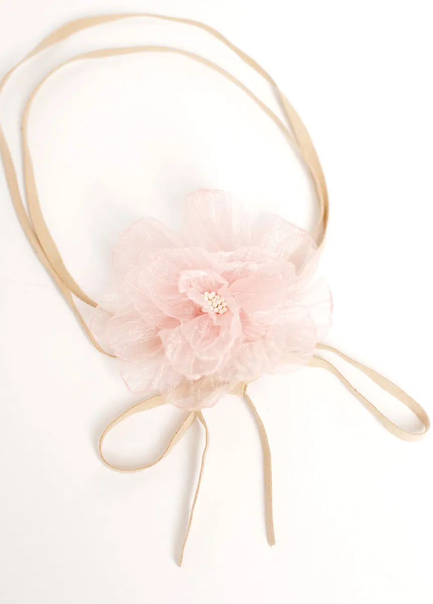 Callia Choker in Shell/Tan