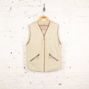 Camel Sleeveless 90s Gilet Jacket - Beige - XXL