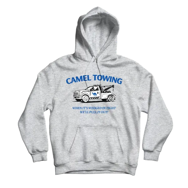 Camel Towing Grey Hoodie