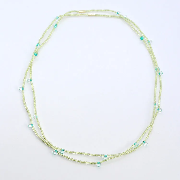 Candy Chokers / Set of 2 / Mint Green