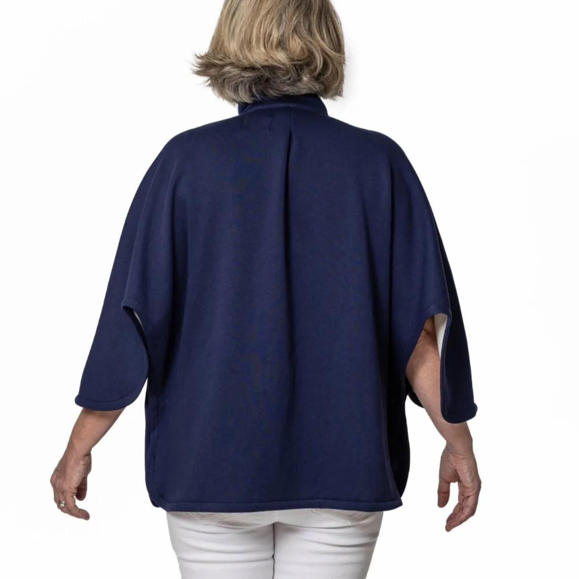 Cape in Navy