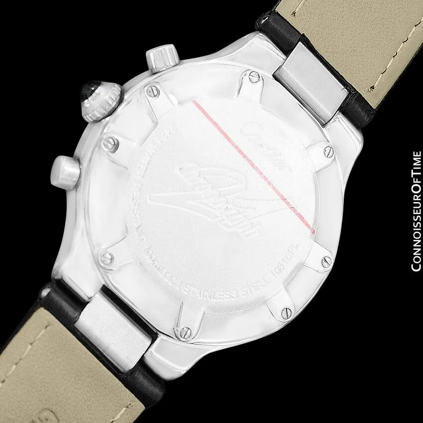 Cartier 21C Mens Chronoscaph Chronograph, Ref. 2424 - Stainless Steel