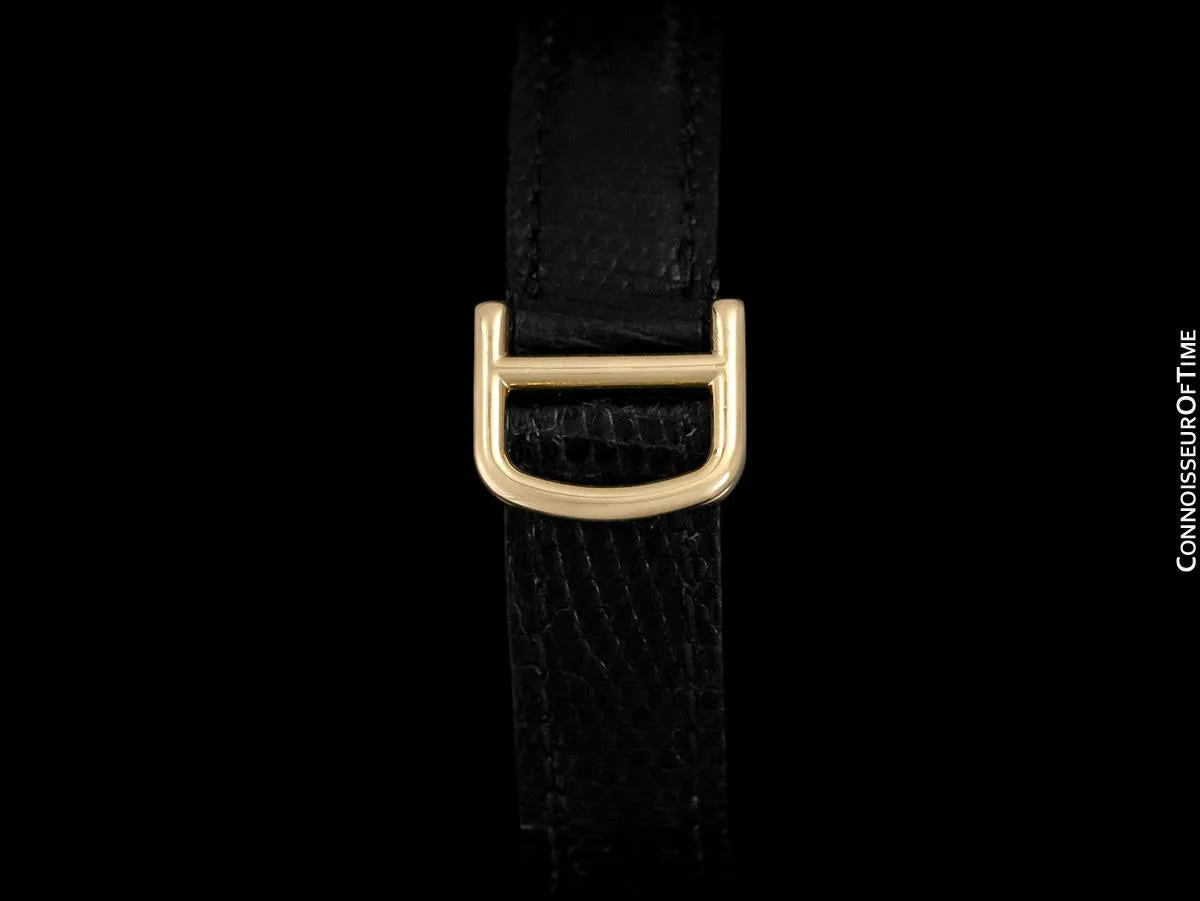 Cartier Ladies Tank Louis Quartz Watch - Solid 18K Gold