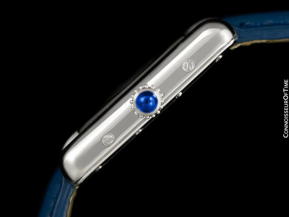 Cartier Ladies Tank Quartz Ref. 2416 Watch - Sterling Silver