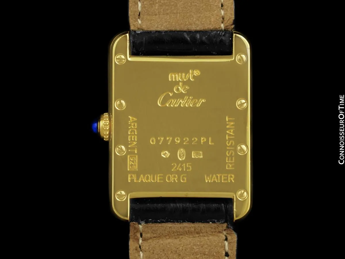 Cartier Midsize Tank Louis Quartz Watch - Gold Vermeil, 18K Gold over Sterling Silver