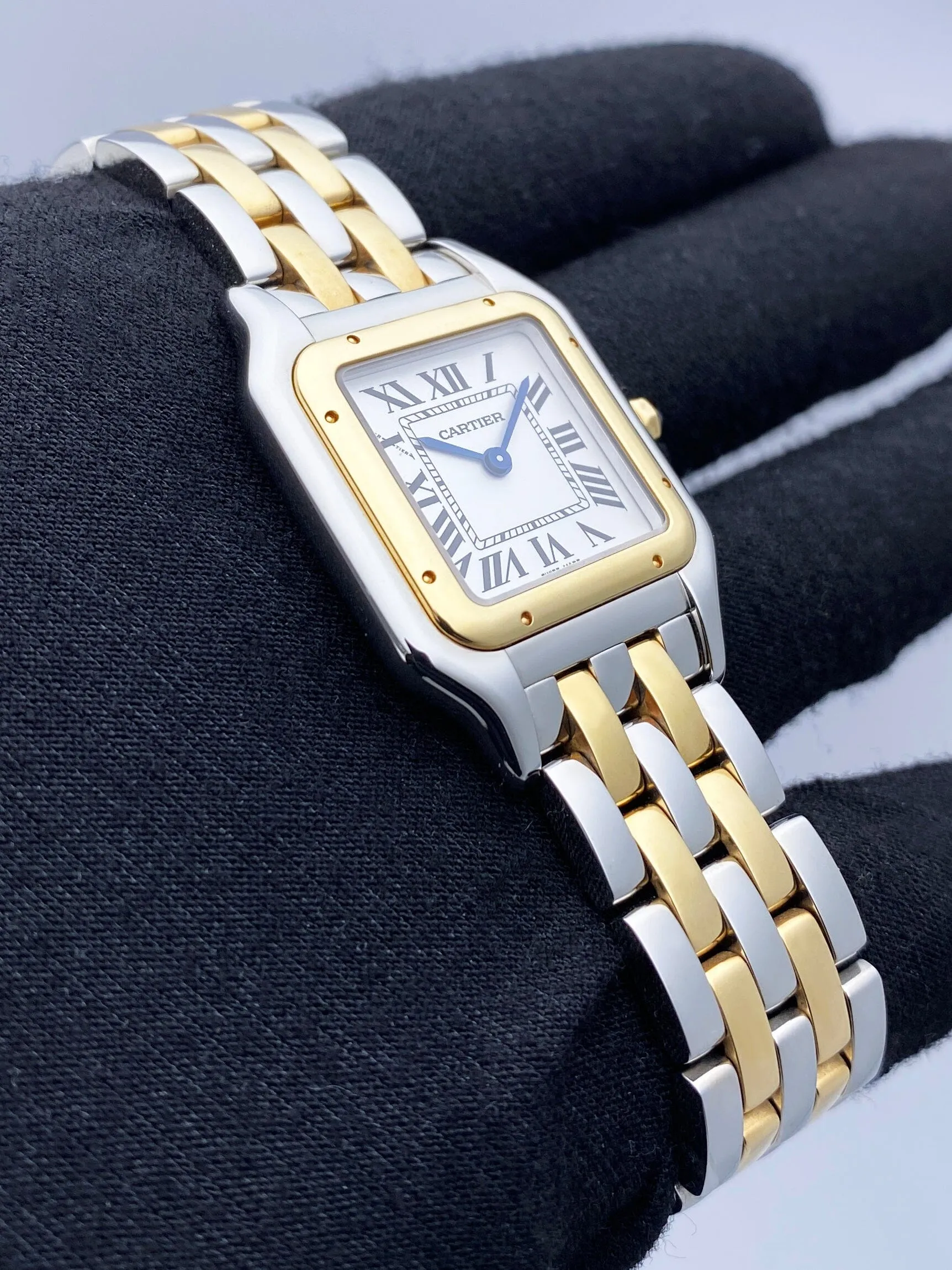 Cartier Panthere W2PN0007 Medium Two Tone Ladies Watch With Certificate