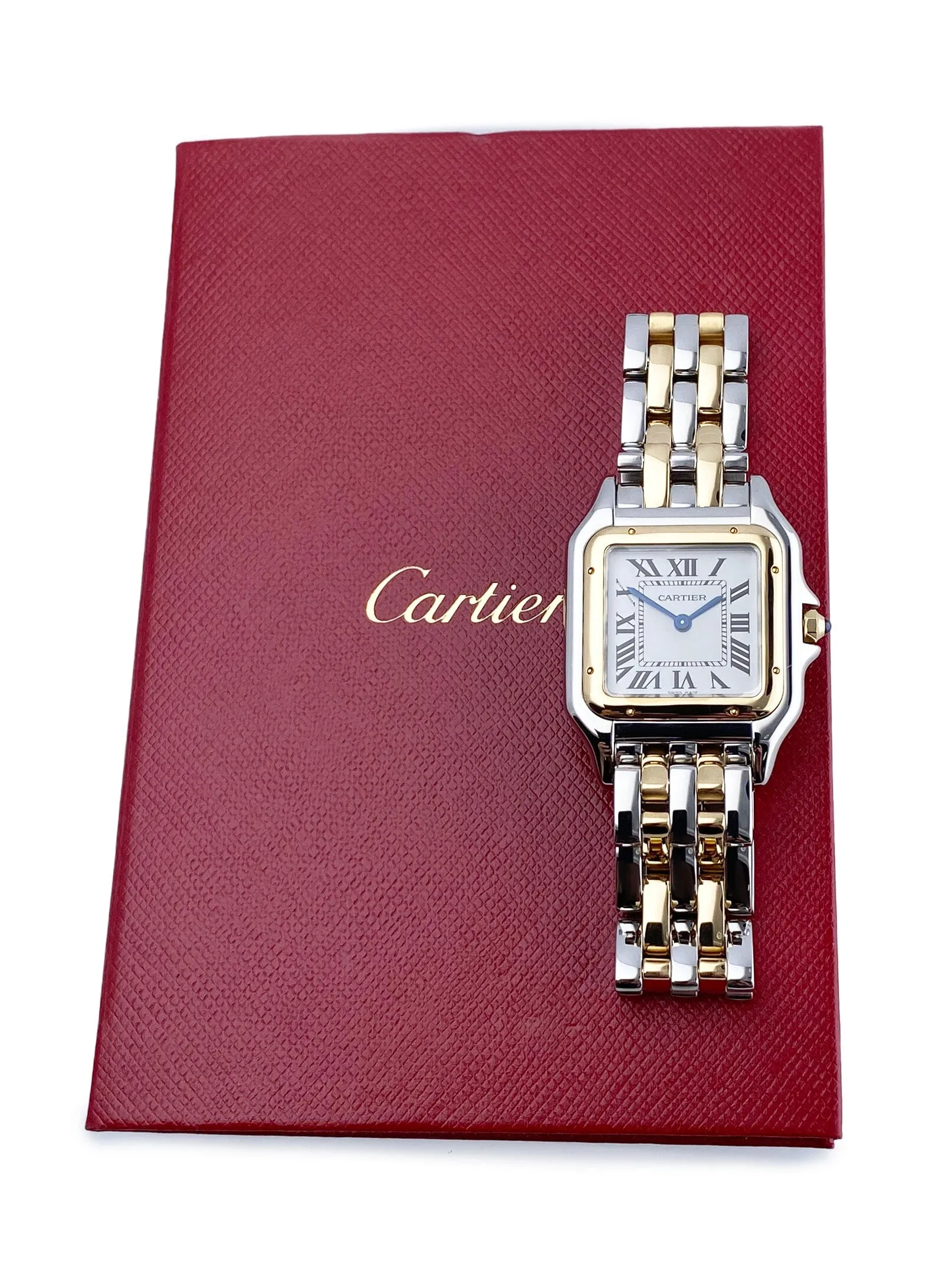 Cartier Panthere W2PN0007 Medium Two Tone Ladies Watch With Certificate