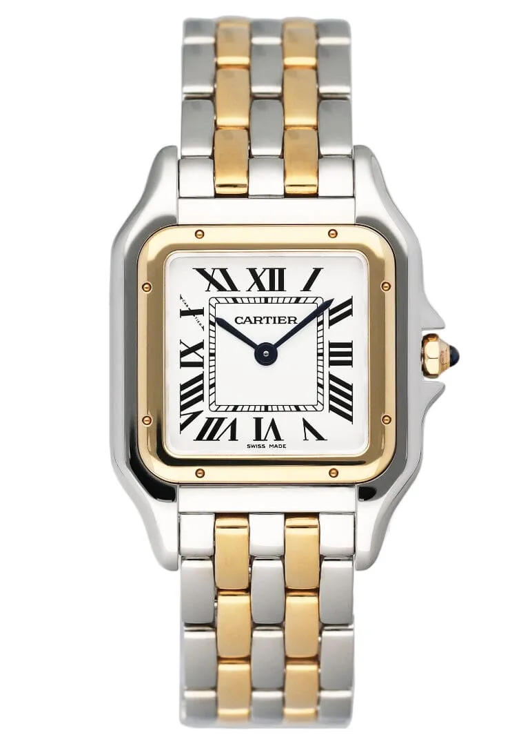 Cartier Panthere W2PN0007 Medium Two Tone Ladies Watch With Certificate