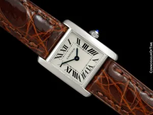 Cartier Tank Francaise Ladies Ref. 2403 Watch - 18K White Gold