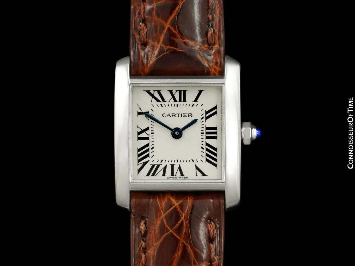 Cartier Tank Francaise Ladies Ref. 2403 Watch - 18K White Gold