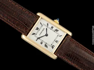 Cartier Tank Louis Mens (Midsize) Watch - Solid 18K Gold