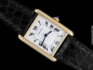 Cartier Tank Louis Mens (Midsize) Watch - Solid 18K Gold