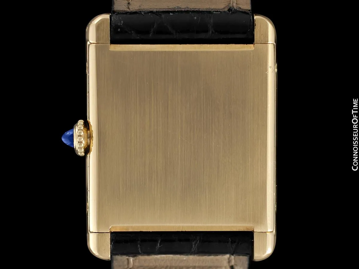 Cartier Tank Louis Mens (Midsize) Watch - Solid 18K Gold