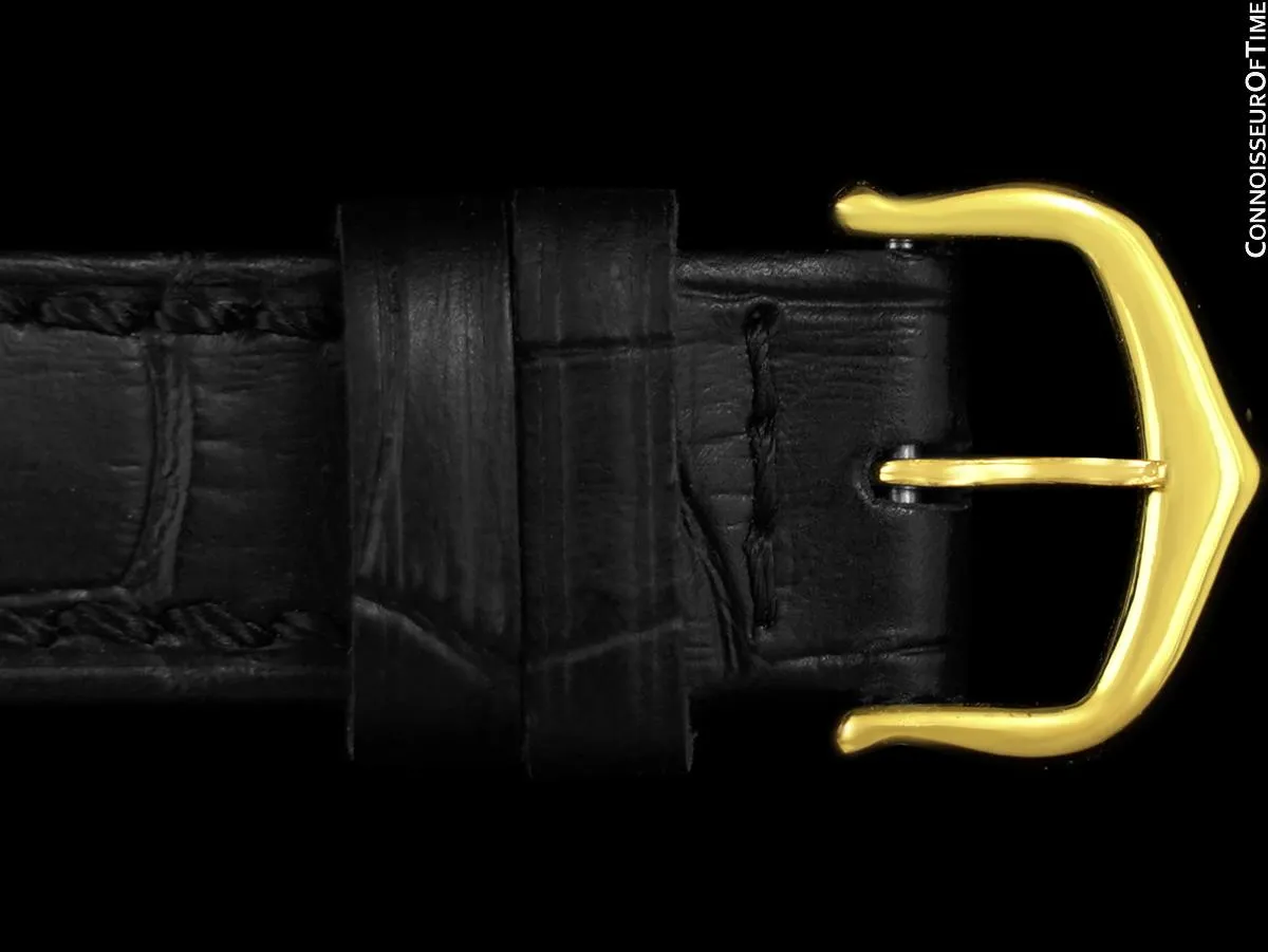 Cartier Vintage Ladies Tank Mechanical Watch - Gold Vermeil, 18K Gold over Sterling Silver