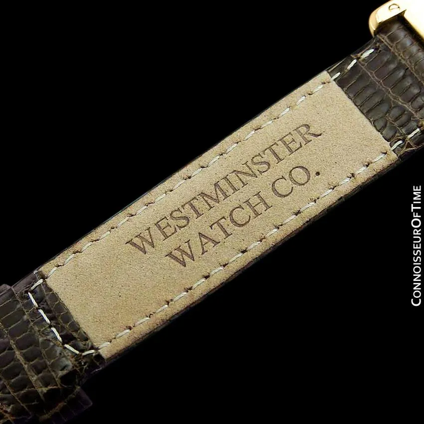 Cartier Vintage Ladies Tank Watch - Gold Vermeil, 18K Gold over Sterling Silver