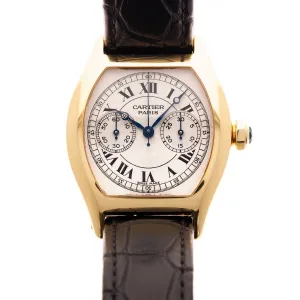 Cartier Yellow Gold Monopoussoir CPCP Watch Ref. 2356