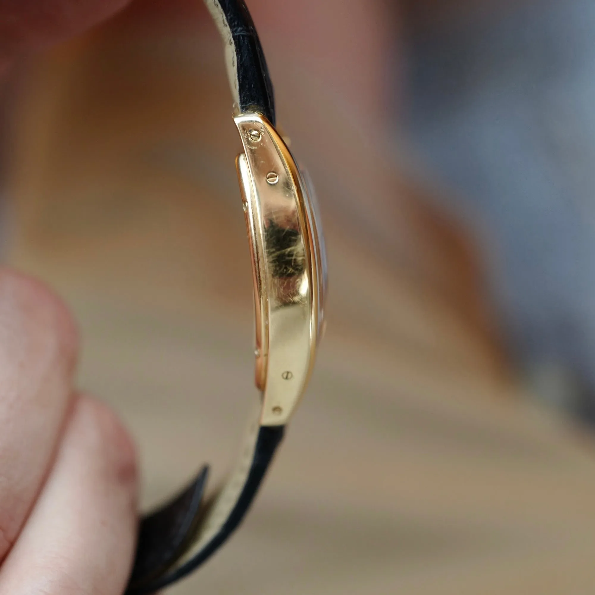 Cartier Yellow Gold Monopoussoir CPCP Watch Ref. 2356