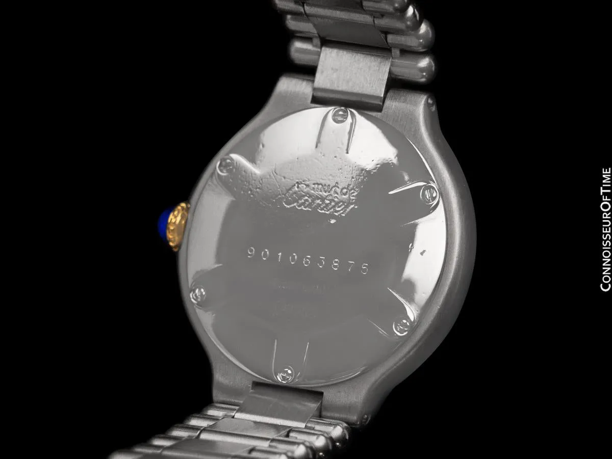 Cartier Must De 21C Ladies Watch - Stainless Steel & 18K Gold